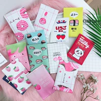Phiên bản tiếng Hàn của túi sinh viên trái cây dễ thương hoạt hình nhỏ và thú vị clutch nam