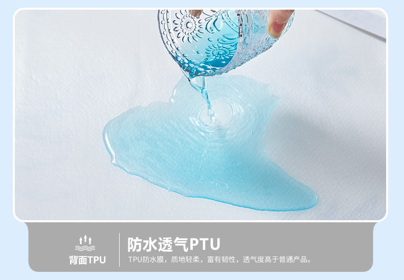 Nệm nước tiểu không thấm nước thời kỳ kinh nguyệt pad dì có thể giặt 1,8m nệm nệm 1,5 mat mỏng 1,2 m - Nệm đệm sưởi điện