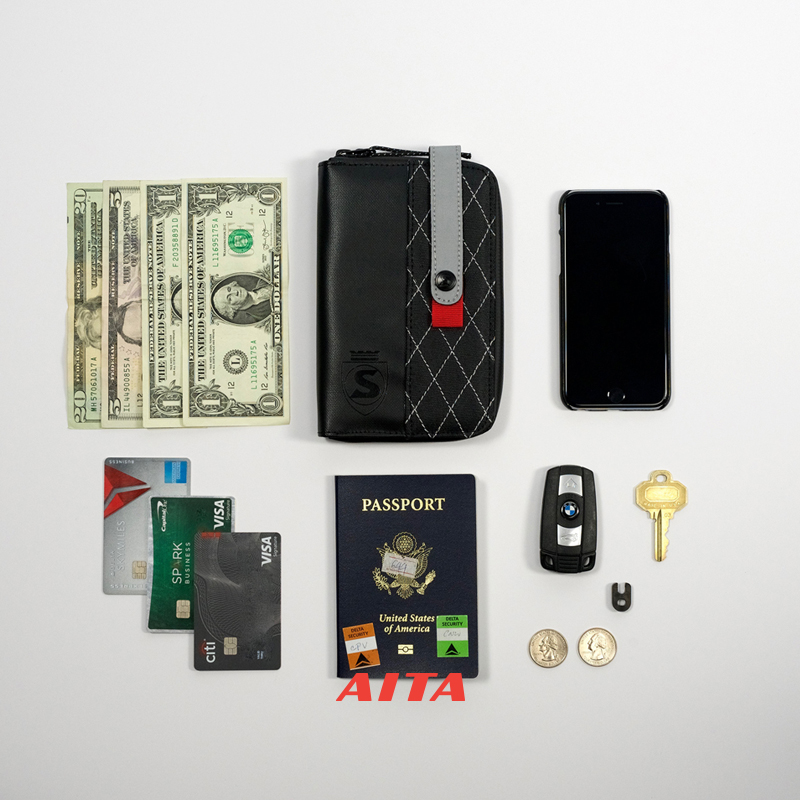 SILCA Phone Wallet Storage Bag Mobile Phone Bag Coin Purse Sundry Bag