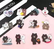 9,9 Phim hoạt hình acrylic Animal Bear Bunny Trâm Anime Anime Trâm Pin