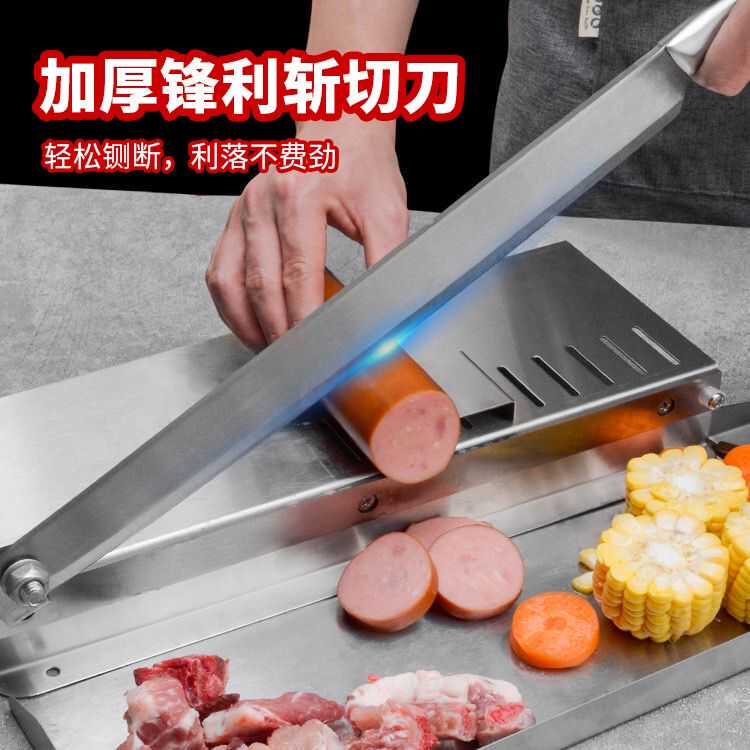 Stainless Steel Meat Cleaver for Frozen Meat, Suitable for Home and Commercial Use, for Chopping Bones, Pork Chops, Chicken, Duck, and Traditional Chinese Medicine, Frozen Fish Cutter Stainless Steel Meat Cleaver for Frozen Meat, Suitable for Home and Commercial Use, for Chopping Bones, Pork Chops, Chicken, Duck, and Traditional Chinese Medicine, Frozen Fish Cutter
