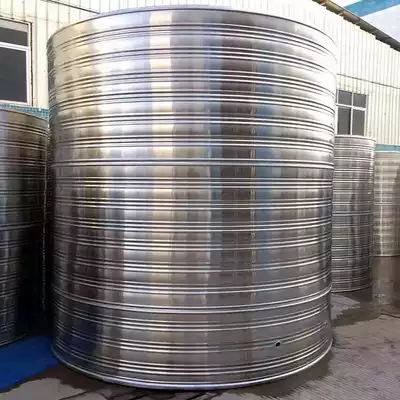 5T water storage tank 10 cubic fire water tank water tower water storage bucket 18 tons of air can be filled outdoor round large water bucket customized