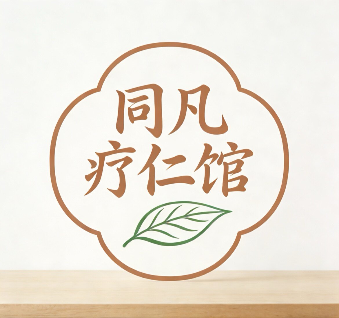 同凡疗仁馆的LOGO