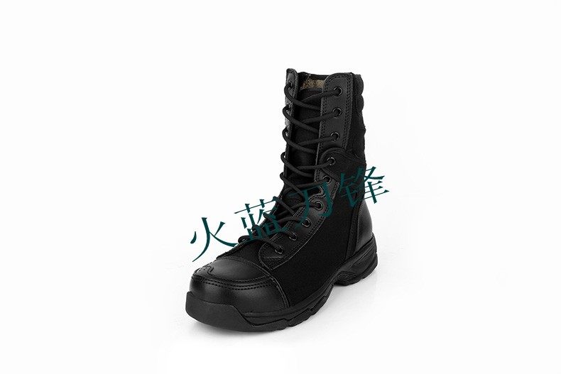 Boots militaires en toile - dérapage - Ref 1397233 Image 12