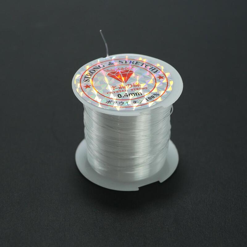 Special Beading Thread, Crystal Elastic Fishing Line, Ultra-Fine Bracelet Thread, Non-Elastic Cord, Handmade DIY Bracelet Necklace Accessories