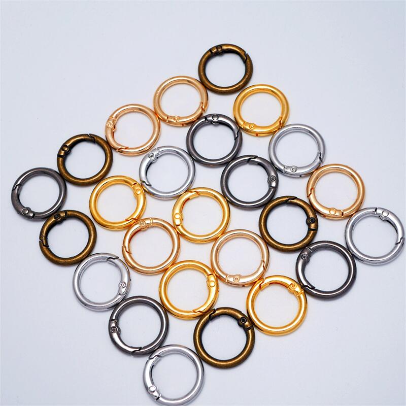 Spring Ring, Round Buckle, Key Ring, Open Ring, Bag Ring Buckle, Bag Accessories, Hardware, Keychain, Spring Buckle