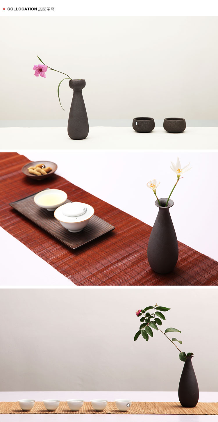 The Wu family fang is not in the ceramic vases, flower implement flower ornaments zen flower implement restoring ancient ways furnishing articles furnishing articles at home