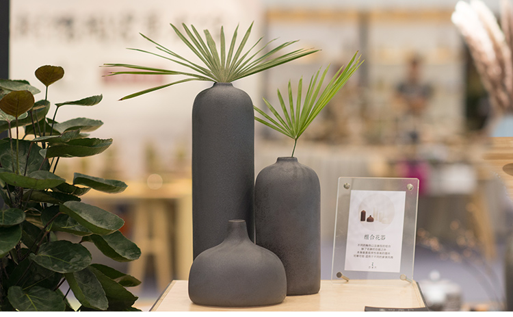 The Wu family fang make qingfen ceramic vases, flower implement fashion creative flower adornment that occupy the home furnishing articles kung fu tea taking