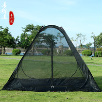 Large space double quick-opening folding tent Meditation meditation mosquito net outdoor camping fully automatic portable and installation-free