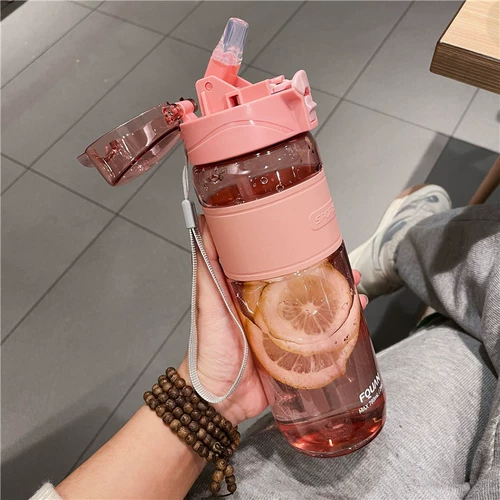 Высококачественный вместительный и большой спортивный летний стакан со стаканом для спортзала, коллекция 2021