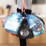 Портативный мусорный мешок для домашнего использования, большая одноразовая пластиковая майка топ для школьников, увеличенная толщина