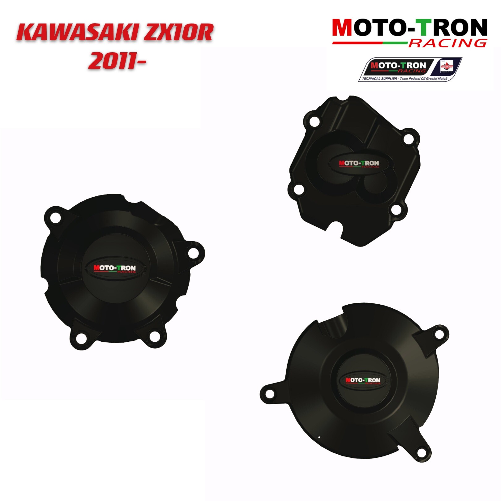 kawasa Kawasaki ZX-10R modified engine engine guard cover anti-fall rubber protection lever MOTO-TRON OUT