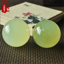 Natural solid jade Xiuyu handball massage health ball for the elderly hand fitness ball as a gift for dad