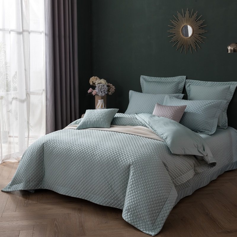 Simple 60-count long-staple cotton bed cover custom-made pure cotton single piece custom-made quilted three-piece set quilted quilt cover four-piece set