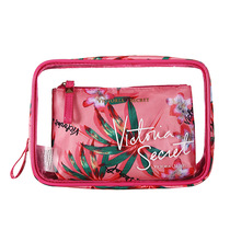 Good looking cosmetic bag 2021 new advanced sense 2020ins Super fire transparent large capacity storage bag net red
