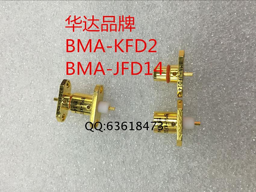 Huada BMA connector BMA-KFD2 BMA-JFD14 BMA2 hole flange fixed main casing male to joint