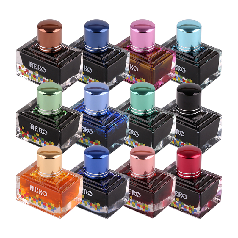 Hero ink heroic ink heroic ink ink ink dozen non-carbon ink without pen jam