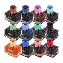  Hero ink Hero color ink Hero color ink pen ink twelve-color non-carbon ink does not block the pen