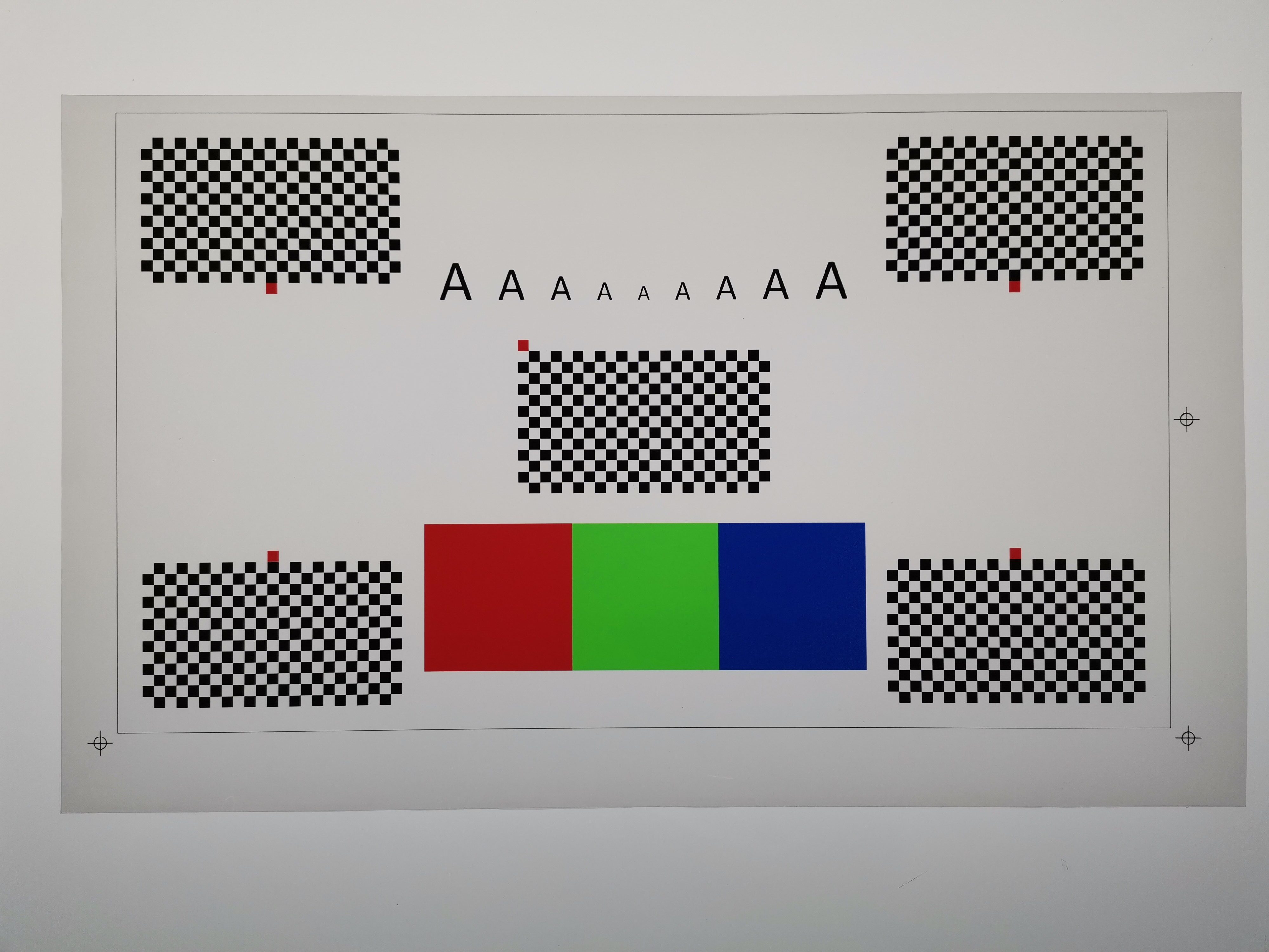 Filinka Film Chart Film chart can be customized transmissive factory direct supply