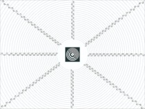 Field of View Angle Test Card Marked with a degree scale the angle size can be read directly FOV Chart