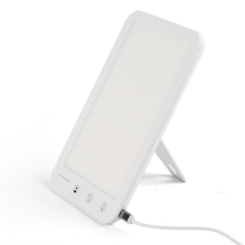 Sad Light Therapy Lamp Relieves Seasonal Depression, Imitates Sunlight, Protects Eyes, Flicker-Free Desk Lamp, Type-C Anti-Depression Happiness Lamp