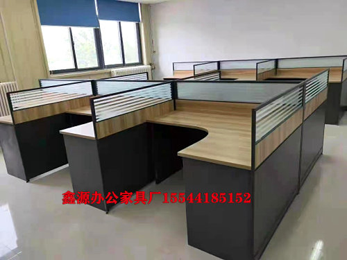 Zhengzhou Xin Source Office Computer Screen Partition Board Fashion Brief employee Multi-person position Staff desk Customized