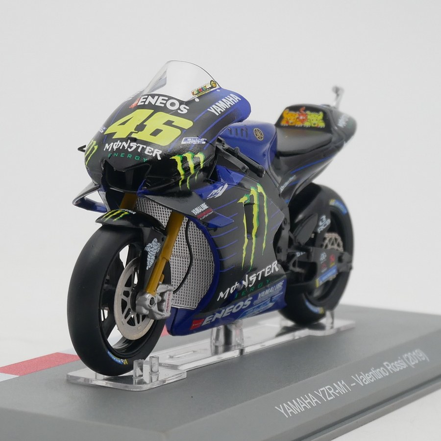 ixo 1:18 Moto GP 2019 Yamaha YZR-M1 Valentino Rossi 46# Motorcycle