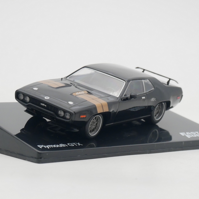 Ixo 1:43 Plymouth Gtx Fast and Furious Movie Car Alloy Car Model