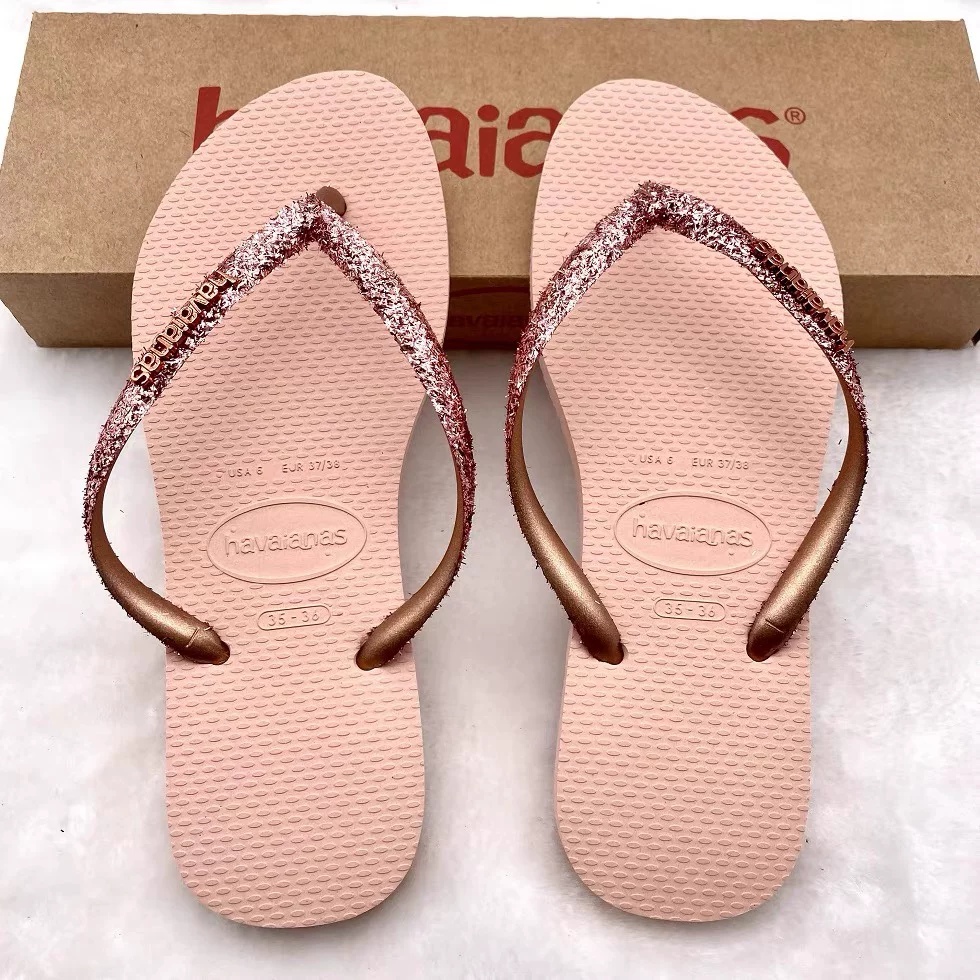 Шлепанцы Havaianas женские Havaianas anti-slip сандалии с тонким ремешком соглом новый стиль
