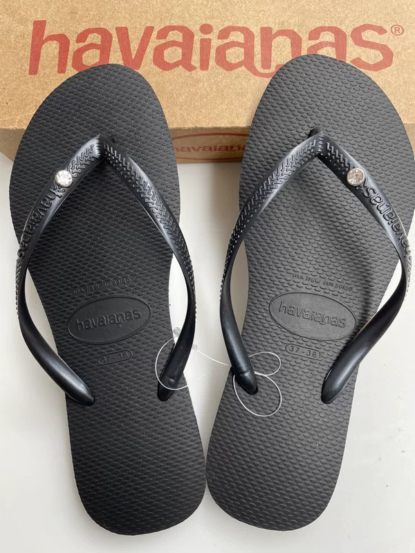 Бразильские шлепанцы havaianas Havana, классические, узкие женские, Victoria's Secret, розовый однотонный цвет, тонкий ремешок, нескользящие сандалии и тапочки