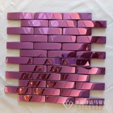 Металлическая самоклеющаяся мозаика из нержавеющей стали, головоломка на стену