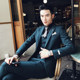 Autumn Casual Suit Men's Suit Korean Business Professional Three-piece Suit Formal Groom Marriage Slim Youth Suit