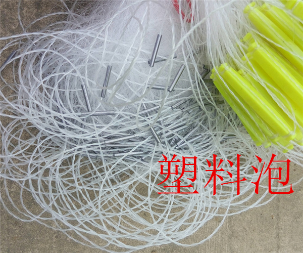 1 meter high 20-100 meters three-layer sticky net cast net throwing net hand throwing net fishing net fishing net round net sticky fishing net hanging net