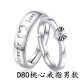 S925 sterling bạc phẳng dòng đôi nhẫn nhẫn tăng vàng euro đồng xu vòng lan truyền nguồn nhà máy bán buôn trực tiếp nhẫn vàng 24k