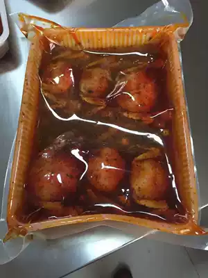 Crayfish tray 750g grams disposable vacuum food packaging lunch box Plastic cover gasket plate packaging delivery box