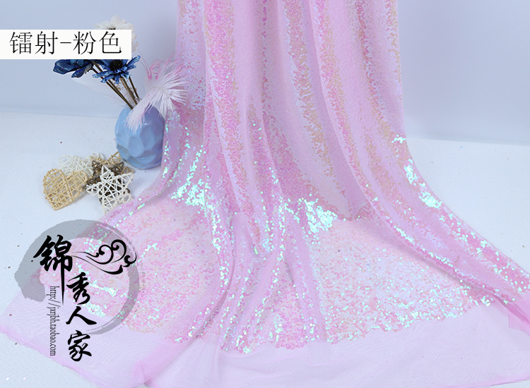 3MM vải vải dày đặc lưới sợi hỗn loạn trang trí đám cưới chụp nền váy trang phục sân khấu vải - Vải vải tự làm chất vải thô