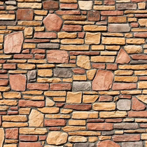 Custom Mediterranean color culture stone Interior exterior wall Villa balcony Antique culture brick TV background wall tile