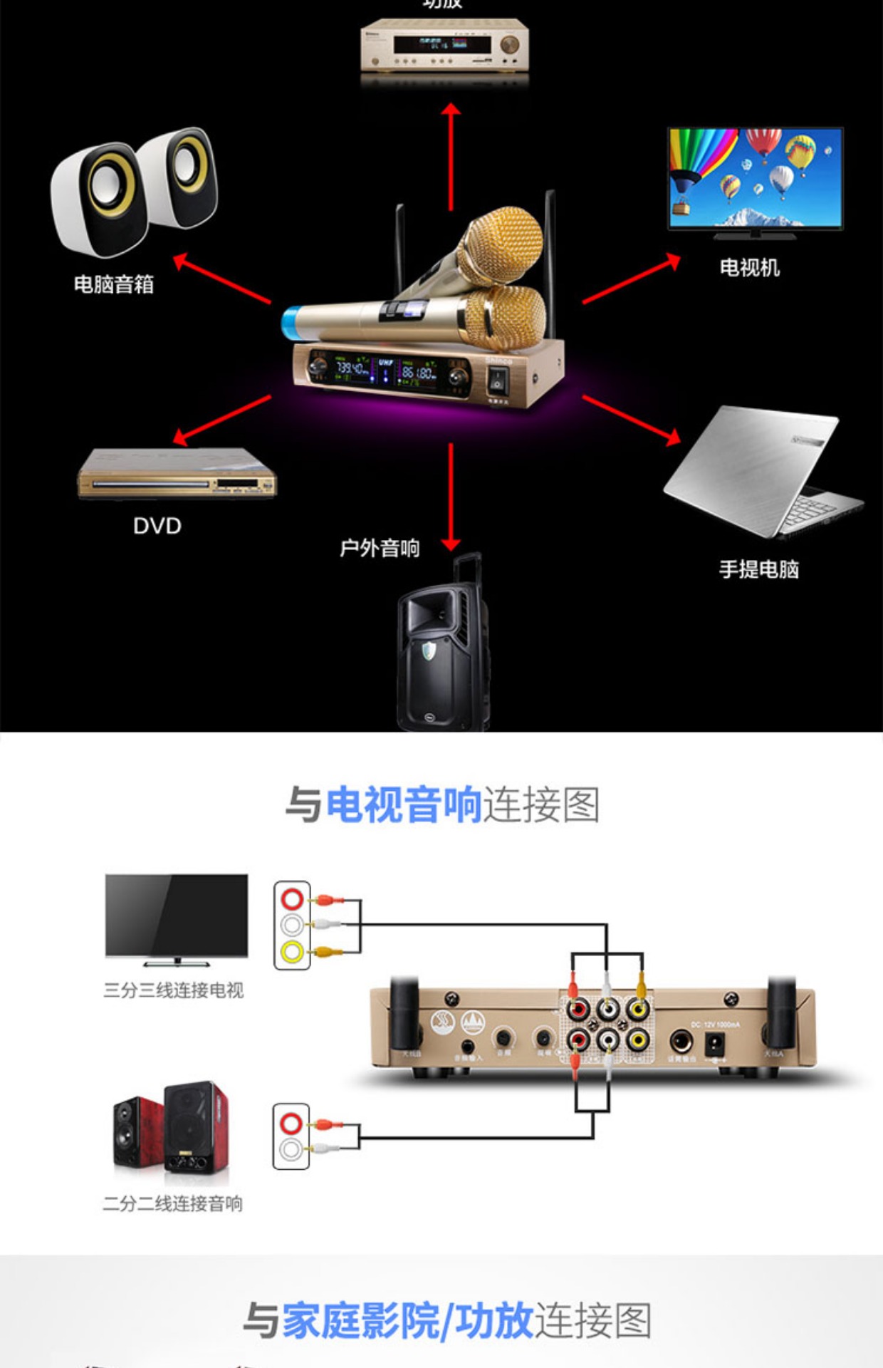 micro takstar Shinco / Shinco S2900 micro home không dây xung quanh Hội nghị micro Bluetooth quốc gia k bài hát KTV được đặt mic k18v