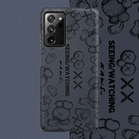 Подходит для мобильного телефона Samsung S21+, защитный чехол Note20. Ультрамодный твердый персонализированный чехол Kaws «все включено» для S20.