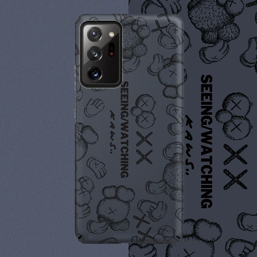 Подходит для мобильного телефона Samsung S21+, защитный чехол Note20. Ультрамодный твердый персонализированный чехол Kaws «все включено» для S20.