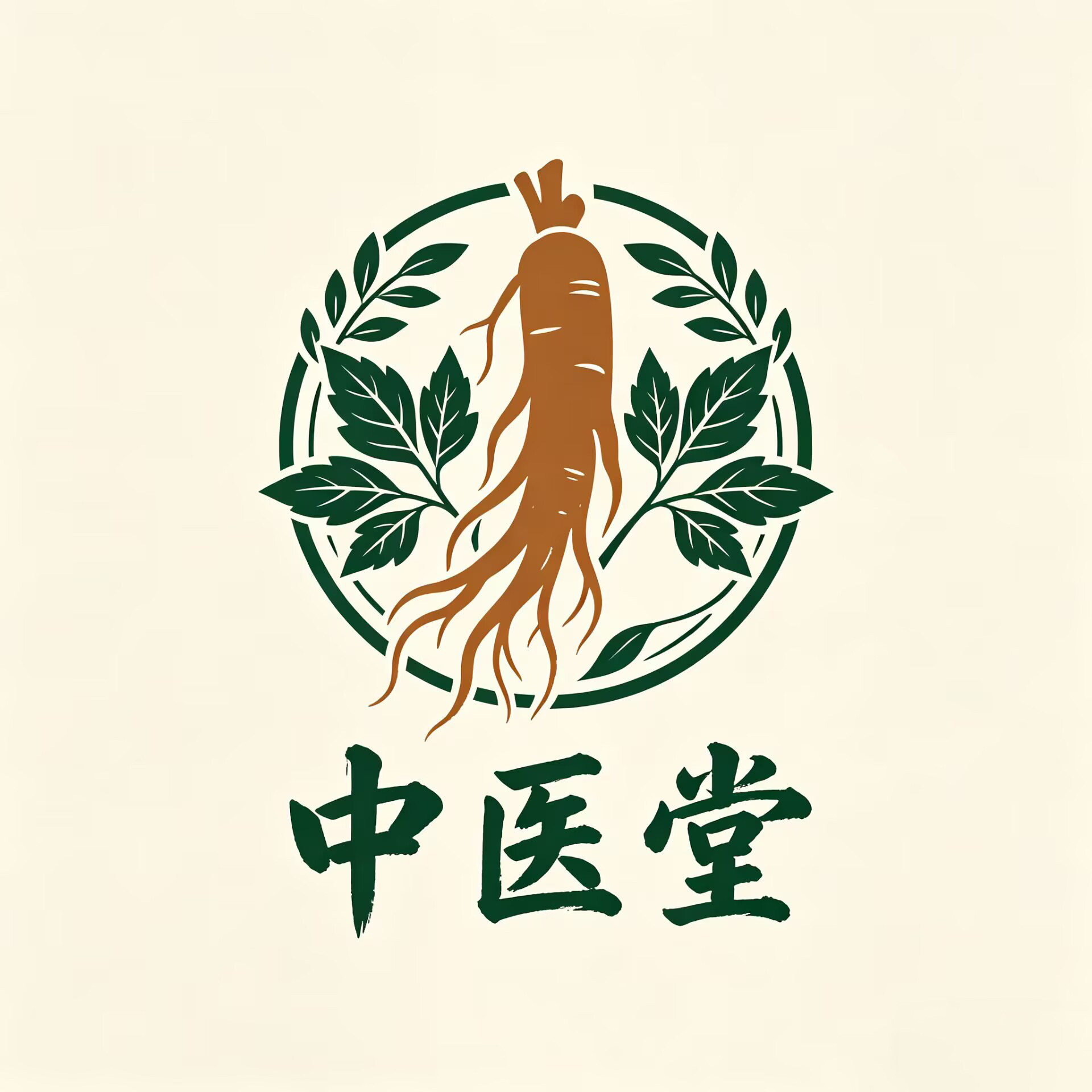 中医堂店铺的LOGO