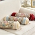 Kẹo đa năng châu Âu gối sofa gối gối tay để tăng thời trang gió quốc gia hình trụ đệm eo với lõi Gối văn phòng 2 trong 1 Trở lại đệm / Bolsters