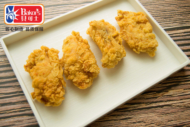 Ruifard Hot Spicy Bone Chicken Wrapped in Powder Western Food Imitation Spicy Wings Fried Snacks Semi-finished 1kg package limited to Guangdong