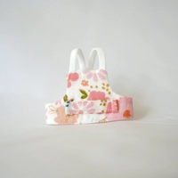 Розовый бюстгальтер-топ, цветочный принт