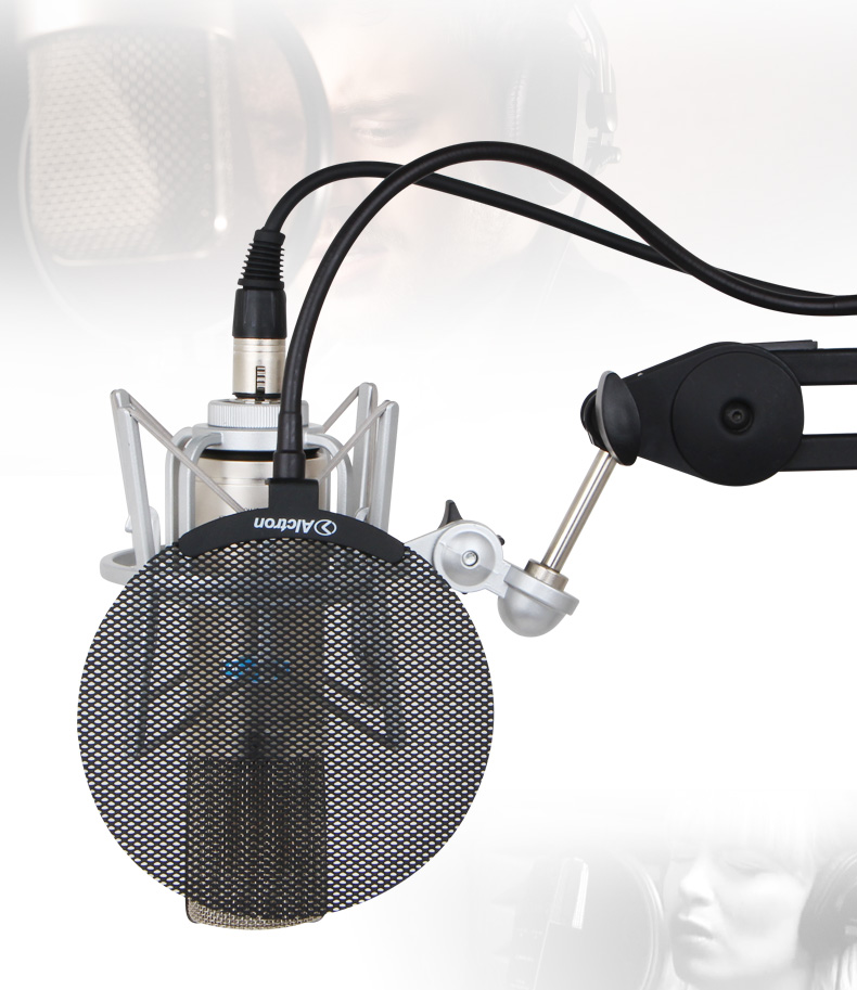 Alctron MA019B microphone spray proof metal spray cover microphone recording spray proof net