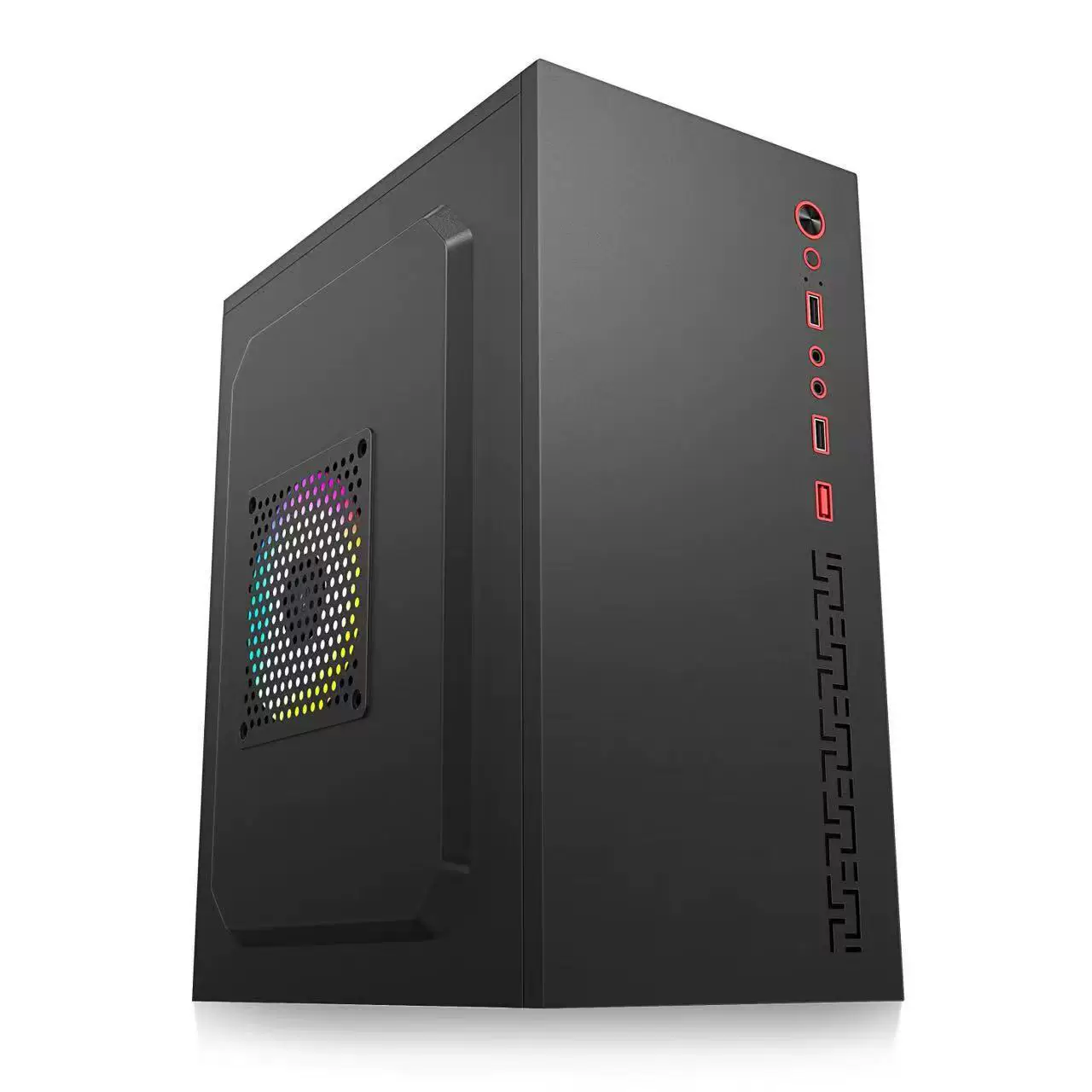 Корпус настольного компьютера ATX со стороны прозрачной USB3.0 игровая DIY размер хост пустой главный корпус блок питания обратная проводка