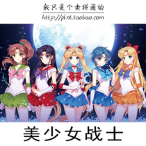 Wood puzzle 300 500 1000 pieces of adult decompression childrens educational toy anime beautiful girl warrior