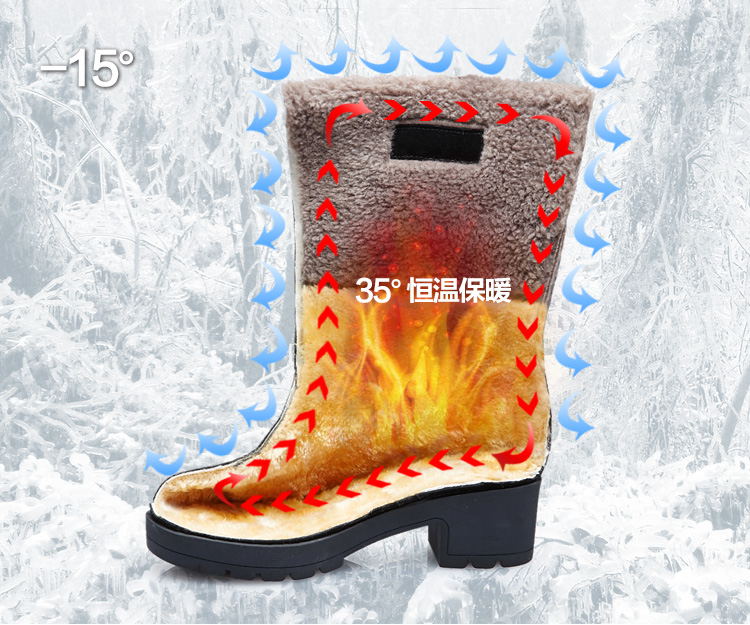 Bottes mi-saison femme en Caoutchouc - Ref 3249787 Image 27