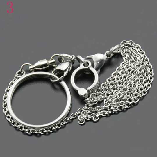 Parrot anklet foot ring 304 stainless steel king Kong sunflower amazon gray machine small tiger skin peony super clear style