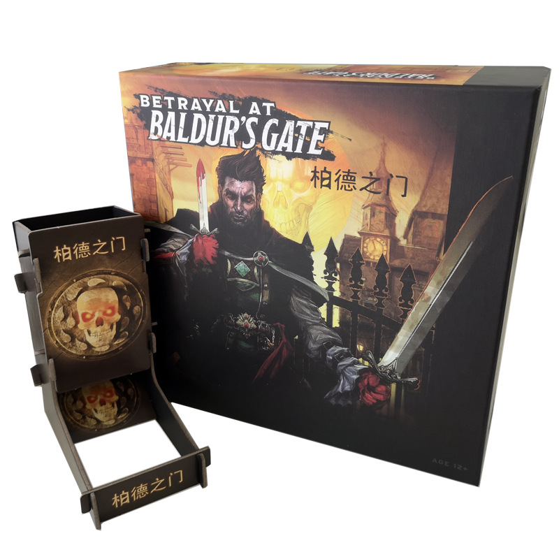 Board game Bard's Gate Baldor's Gate Mountain House Cry Card Game Leisure Gathering Chinese Edition